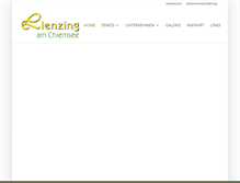 Tablet Screenshot of lienzing.de